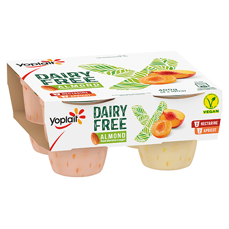Yoplait Dairy Free Nectarine And Apricot 4-pack