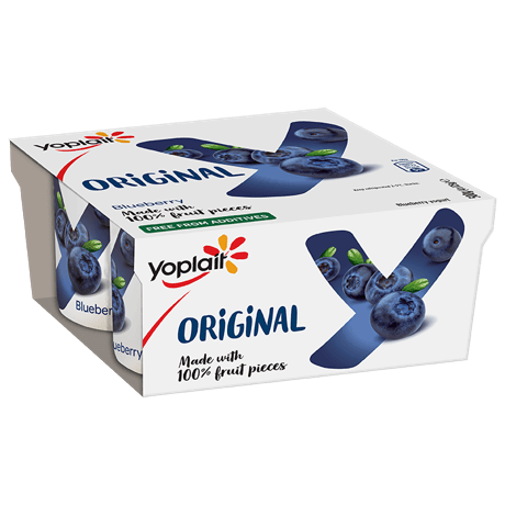 Yoplait Original Blueberry 4-pack