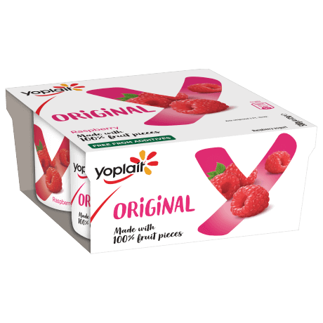 Yoplait Original Raspberry 4-pack